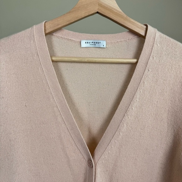 Equipment Cashmere Cardigan Sweater - Picture 3 of 7